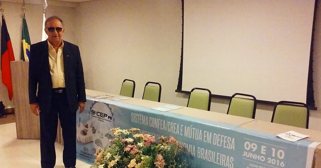 Presidente Erle Abílio participa do 9º Congresso de profissionais da Paraíba.